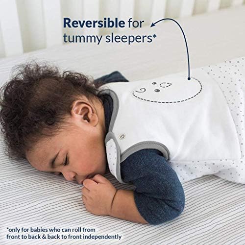 חפיסת חפיסה 2 של שעועית קינון - שקי שינה משוקללים בעדינות | תינוק: 15-24 חודשים | כותנה | עזרה במעבר יילוד/תינוקות